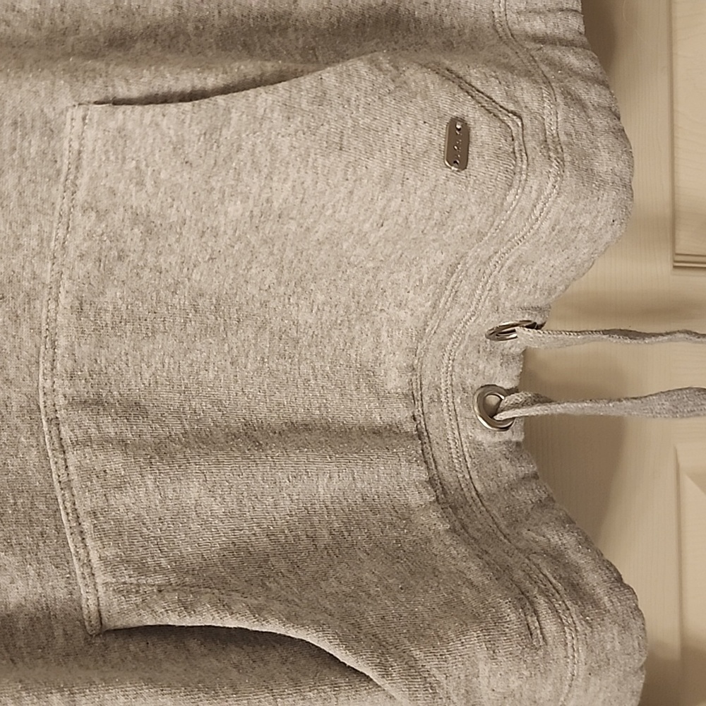 DKNY sport grey crop hoodie